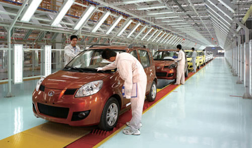 長(zhǎng)城汽車裝配車間